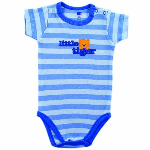 Luvable Friends Sayings Bodysuits for Baby Boys, Little tiger