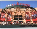 2010 Upper Deck Baseball Card # 554 Angels Stadium (Ball Parks) Los Angeles Angels - MLB Trading Card Shipped In Protective Screwdown Display Case!