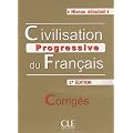 Civilisation progressive du fran�ais : Corrig�s Niveau d�butant