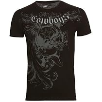 Reebok Dallas Cowboys Black NFL Warrior T-shirt