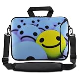 ChaoDa Smile Face 13″ 13.3″ inch Notebook Laptop Shoulder Case Carrying Bag for Apple Macbook pro 13/Macbook Air 13/Samsung/DELL XPS inspiron/HP/TOSHIBA 830/SONY SD4/ASUS B23/ACER/LENOVO Thinkpad X1/GATEWAY
