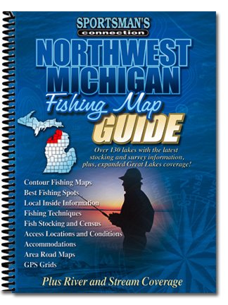 Northwestern Michigan Fishing Map Guide