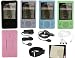 PCMICROSTORE Brand 4n1 Combo (2nd Generation) Microsoft Zune 80GB Premium Silicone Skin Case with 14