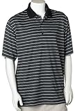 Greg Norman Mens Performance Interlock Stripe
