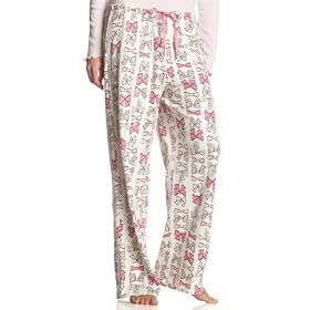 Hue Women's Little Bow Sleep Long Pajama Pant