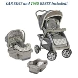 Eddie Bauer Endeavor Travel System with 2 Bases Stroller