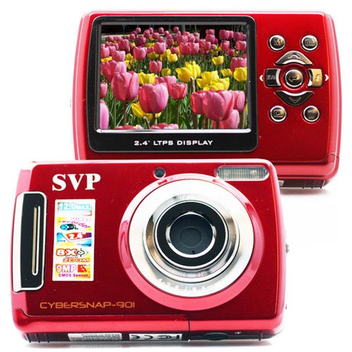 WP5300 Waterproof rosa 12 MP Digital Video Kamera mit 8 GB-Karte