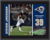 Mounted Memories St. Louis Rams Steven Jackson 10.5 x 13 Sublimated Plaque