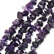 Amethyst Gemstone Chips Beads 36 Inch Strand