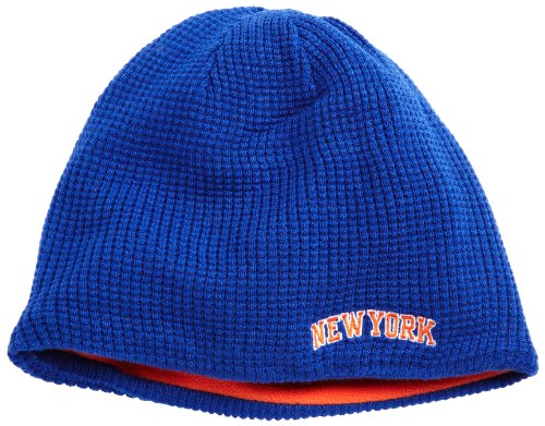 NBA Men's Reversible Knit Hat - Ke82Z, New York Knicks, One Size , New York Knicks , Blue/Orange