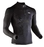 Tee Shirt Manches Longues Col 1/2 Zip Homme