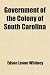 Search : Government of the Colony of South Carolina