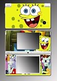 Spongebob Squarepants cartoon game Vinyl Decal Skin Protector Cover 7 for Nintendo DSi