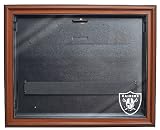 NFL Oakland Raiders Removable Face Jersey Display, Brown