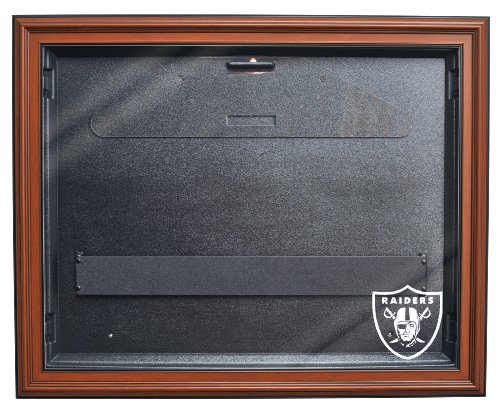 NFL Oakland Raiders Removable Face Jersey Display, Brown