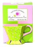 Too Good Gourmet Apple Cinnamon Tea In Green Teacup Shaped Gift Box, 0.32-Ounce Boxes (Pack of 24)