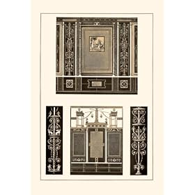 Ancient Wall-Paintings 28x42 Giclee on Canvas