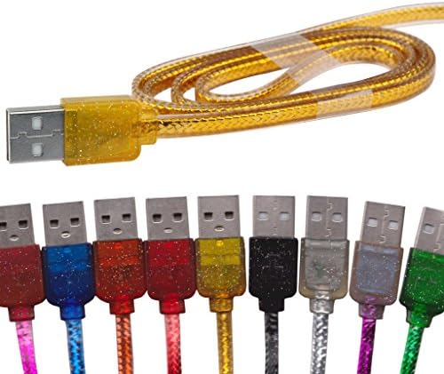 Colorful Fragrant 2in1 Air Freshner And High Speed USB 2.0 Micro USB Charging Cable Compatible With Android Samsung HTC LG Note2 Galaxy S3 S4 Data Sync Charger Cord Nokia Nexus BlackBerry Motorola and More esca16-3