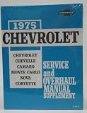 1975 Corvette GM Shop and Service Manual