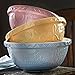 Rayware S36 Chip Resistant Earthenware Mixing Bowl, Ceramic, Cane, 0.5 Litre/15 cm