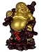 Hong Tze Collection-Lucky Buddha Grabbing Money Bag (Dual Tone)