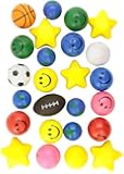 Rhode Island Novelty Assorted Squeeze Ball, 25-Piece