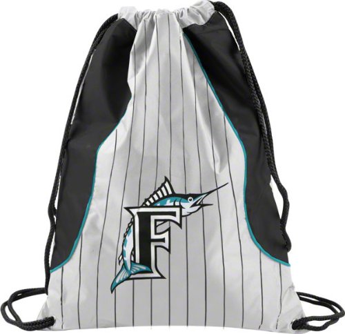 Florida Marlins White Axis Backsack