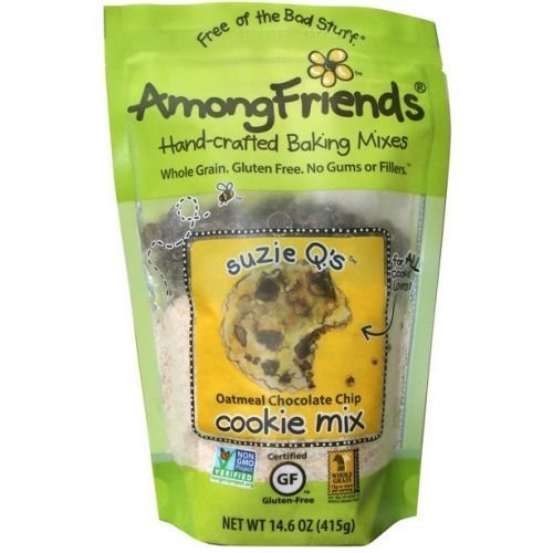Among Friends Suzie Qs Oatmeal Chocolate Chip Cookie Mix, 14.6 Ounce -- 6 per case.