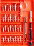 Industrial 34-Piece Precision Screwdriver Set - Premium Quality - Super-Grip Handle with Extension