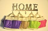 Art Caddy Organizer Tote for Crafts, Gardening Tools Tote & Car Organizer (HOME Coat Hook not Included) Set of 4
