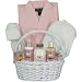 Spa and Home Luxury Gift Basket, Ocean and Pink