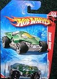 2010 HOT WHEELS RACE WORLD JUNGLE 03 OF 04 GREEN SWAMP BUGGY