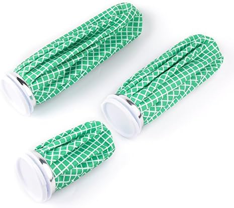 Ice Reusable Hot &amp; Cold Sports Injury Ice Pack For Swelling Pain Relief Healthcare Reusable Ice Bag Pack For Cold hot Therapy,Water &amp; Leak Proof 3 Pcs Size 6 9 11 Inch