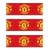 Manchester United FC Red Crest Wallpaper Border