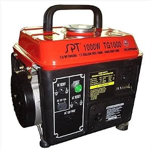 Sunpentown 1000W 2.0HP Gasoline Generator CARB Approved