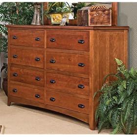 Kush Furniture 5068 Wedgewood Cherry Mule Chest in Cherry Finish by Kush Furniture