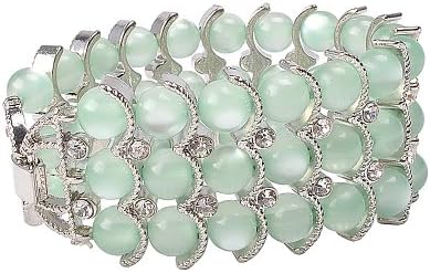 Jane Stone Bead Scaly Bracelet Fashion Beautiful Crystal Jewelry
