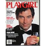 Playgirl Magazine: July 1987 (Paperback) Timothy Dalton--the new James Bond book cover