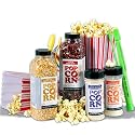 Popcorn Lovers/Night At The Movies Gift Basket Stack