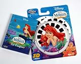 Little Mermaid ViewMaster 3 Reel Set with Mermaid Crayon Set