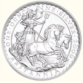 2009 Britannia Silver United Kingdom Bullion £2 By Award-winning Sculptor Philip Nathan