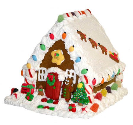 Childrens Toyshop  Gourmet Food : Handmade Gingerbread House - Large