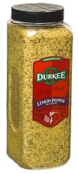 Durkee Lemon Pepper, 28-Ounce Containers (Pack of 2)