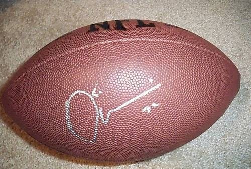 OSI UMENYIORA SIGNED AUTOGRAPHED FOOTBALL NEW YORK GIANTS W/ HOLOGRAM + COA