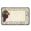 Red Grapes - Adhesive Name Badges (set of 25)
