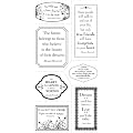 Fiskars 01 002268 8 Inch Stamps Quotes 2