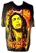 Bob Marley Mens T-Shirt - and the Wailers Burning and Looting on Black