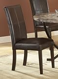 Monaco Parson Dining Side Chair in Matte Espresso (set of 2)