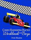 Cursive Handwriting Practice Workbook for Boys