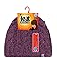 HEAT HOLDERS Women's Thermal Cable Knit Hat with Heatweaver Yarn Purple